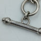 Elegantes Vintage 925 Silber Armband mit Kristall Steinen
