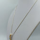 Vintage Design Halskette Silber Goldfarbe Kristall