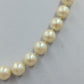 Vintage Perlenkette Cremeweiß Elegante Halskette