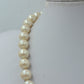 Vintage Perlenkette Cremeweiß Elegante Halskette