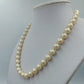 Vintage Perlenkette Cremeweiß Elegante Halskette
