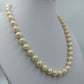 Vintage Perlenkette Cremeweiß Elegante Halskette