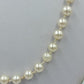 Vintage Perlenkette Cremeweiß Lange kette