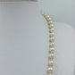 Vintage Perlenkette Cremeweiß Lange kette
