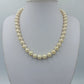 Vintage Perlenkette Cremefarben Klassisch Elegant