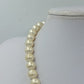 Vintage Perlenkette Cremefarben Klassisch Elegant