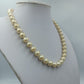 Vintage Perlenkette Cremefarben Klassisch Elegant