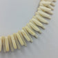 Vintage Ethno design Halskette Creme Elegant