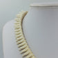 Vintage Ethno design Halskette Creme Elegant
