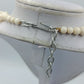 Vintage Ethno design Halskette Creme Elegant