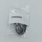 Vintage Brosche Schwarz Silber Tropfen Strass Elegant