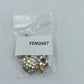 Vintage Vogel Brosche Strass Goldfarben Elegant