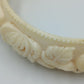 Vintage Armreif Optik Florales Muster
