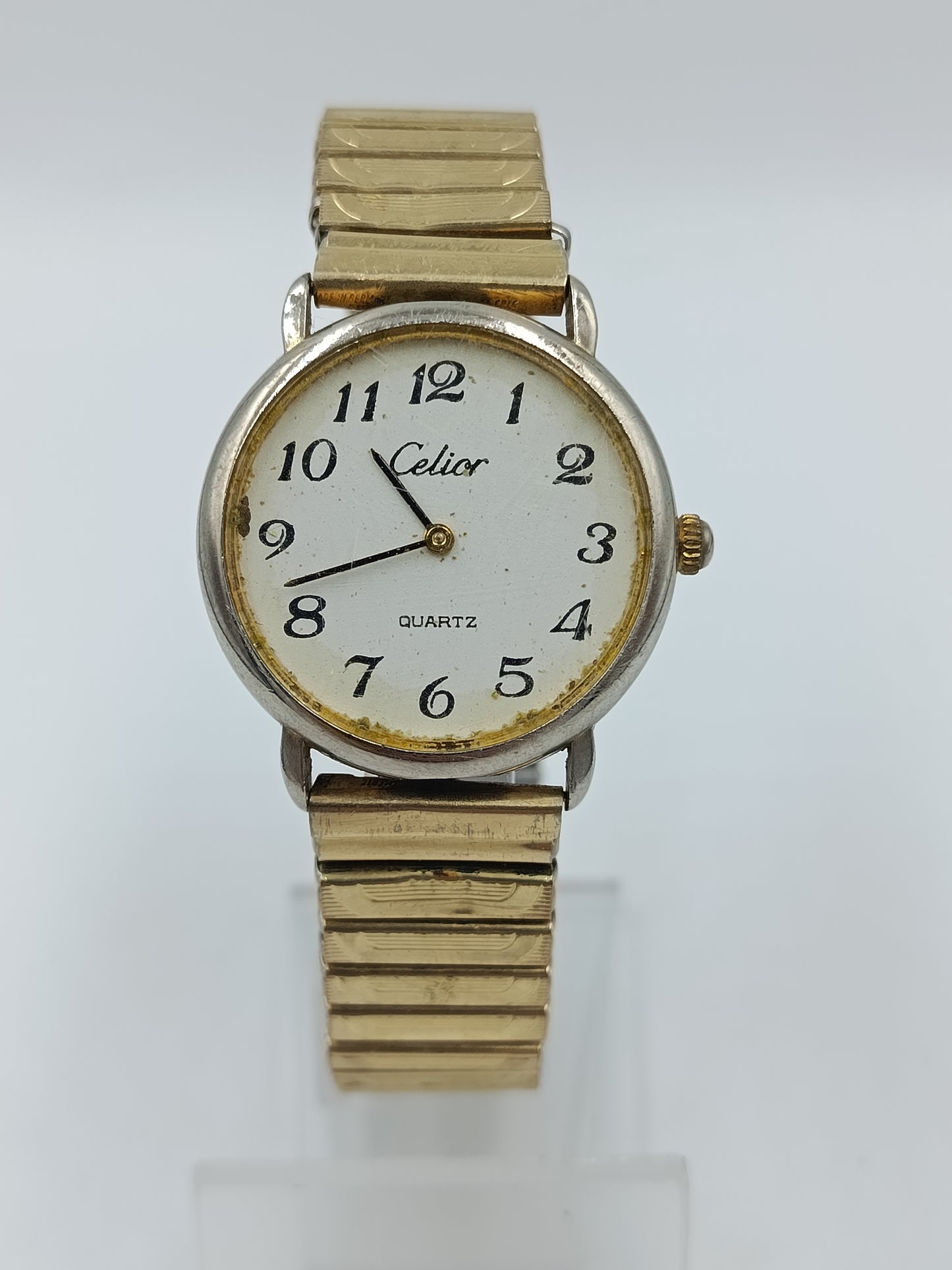 Celior Vintage Damenarmbanduhr Quartz Elastikband