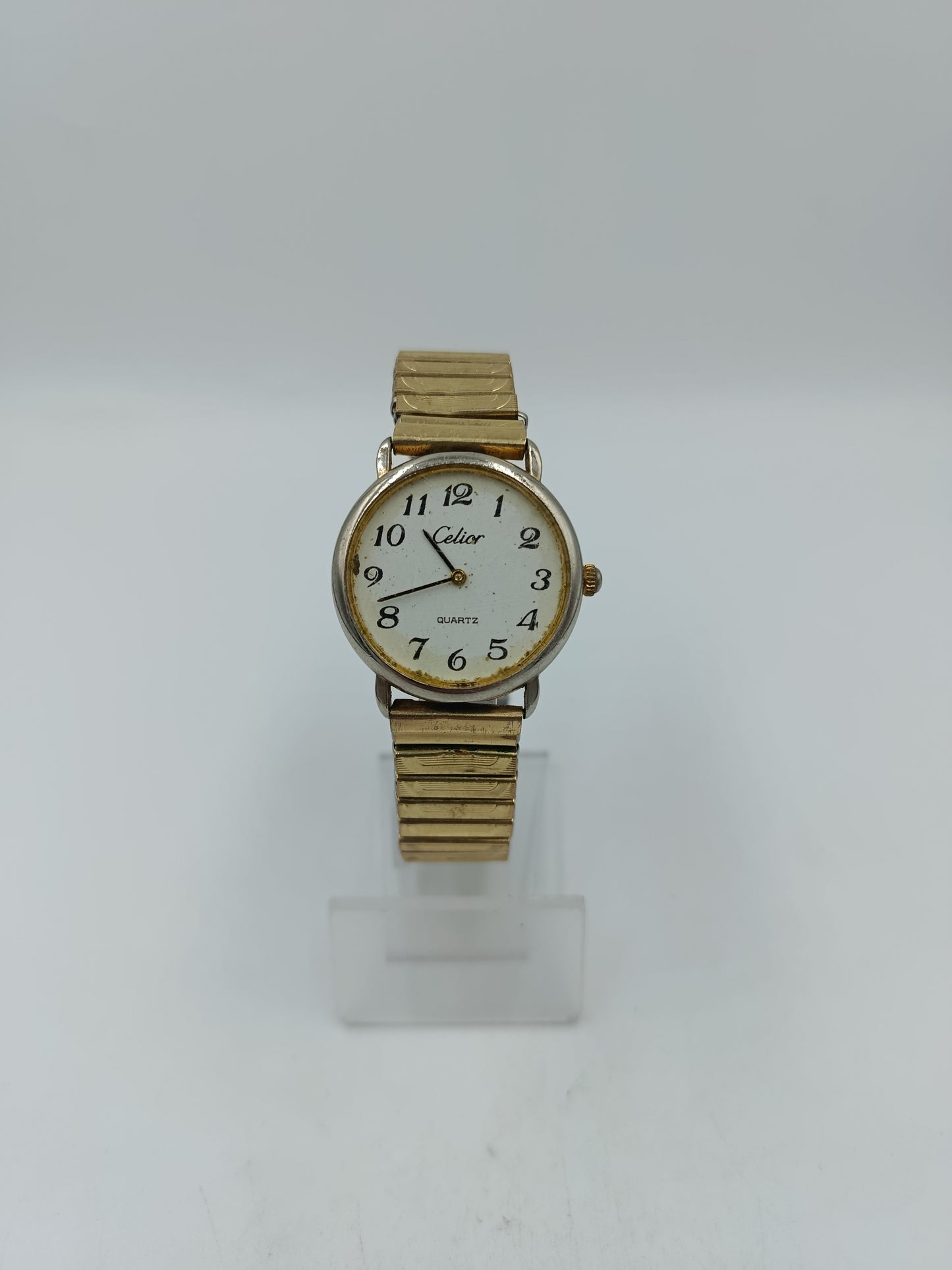 Celior Vintage Damenarmbanduhr Quartz Elastikband