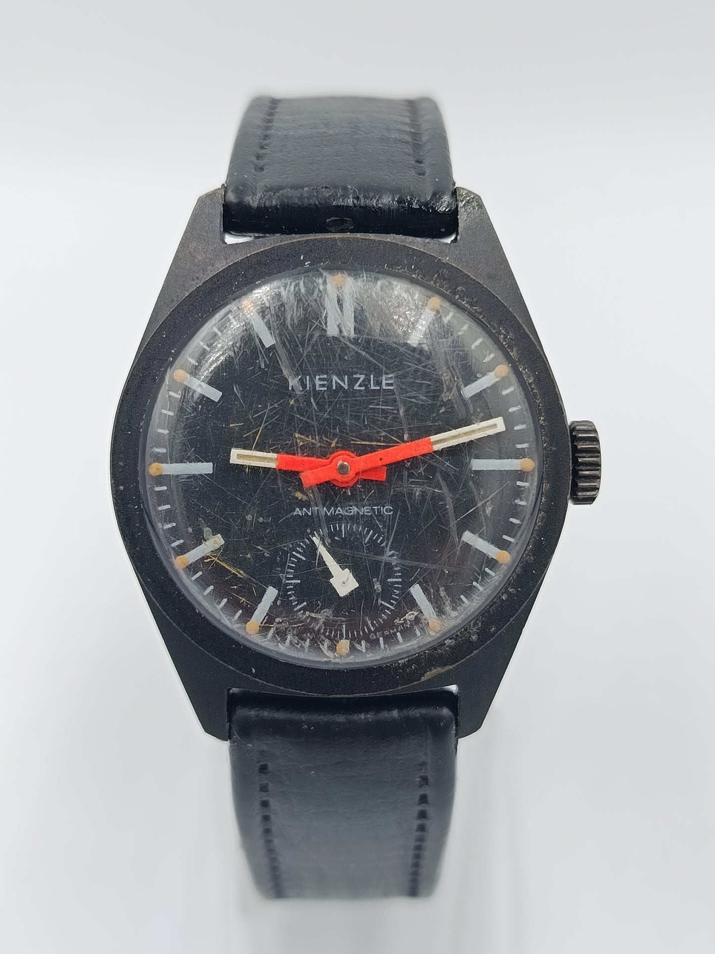 Kienzle Antimagnetic Vintage Herrenarmbanduhr Schwarz