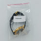 Vintage MC Quartz Armbanduhr Schwarz Gold