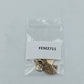 BFF Schmetterling Kette Goldfarben Glitter
