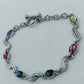 Filigranes Glieder Armband Silber Vintage Look