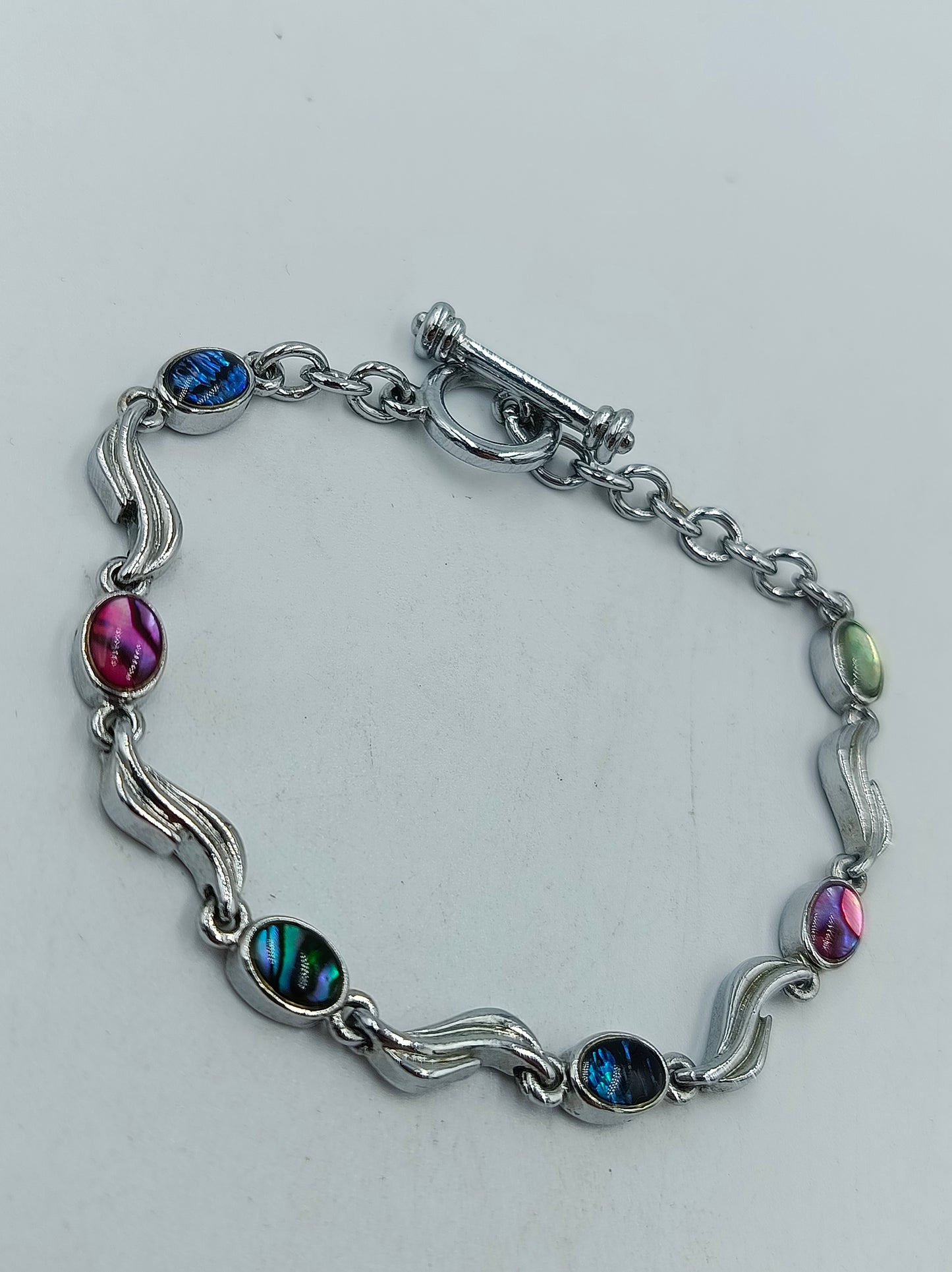 Filigranes Glieder Armband Silber Vintage Look
