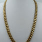Elegante Glieder Kette Zweifarbig Matt Vintage Look
