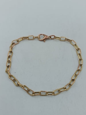 Filigranes Herz Armband Goldfarben Vintage Look