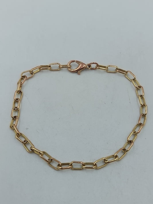 Filigranes Herz Armband Goldfarben Vintage Look