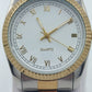 Massiver Vintage Armreif Goldfarben Breit