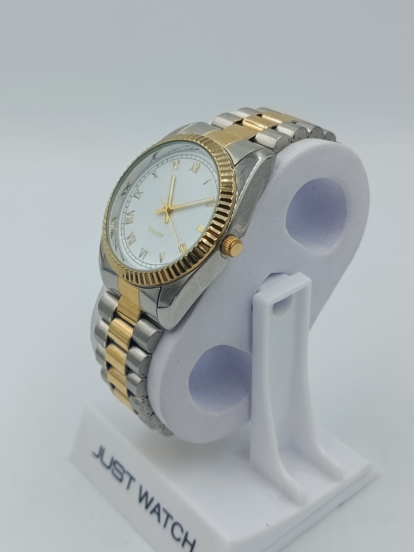 Massiver Vintage Armreif Goldfarben Breit