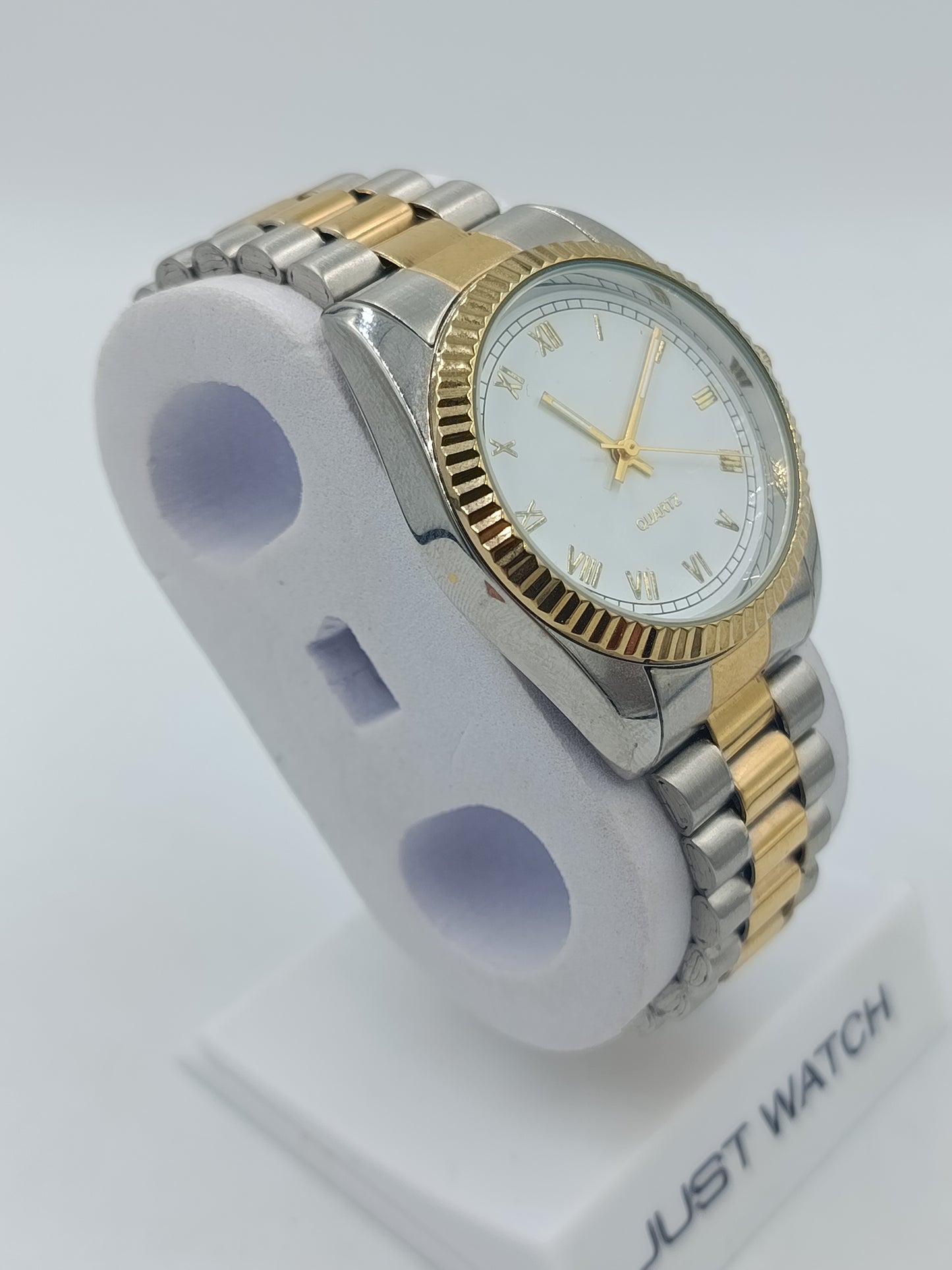 Massiver Vintage Armreif Goldfarben Breit