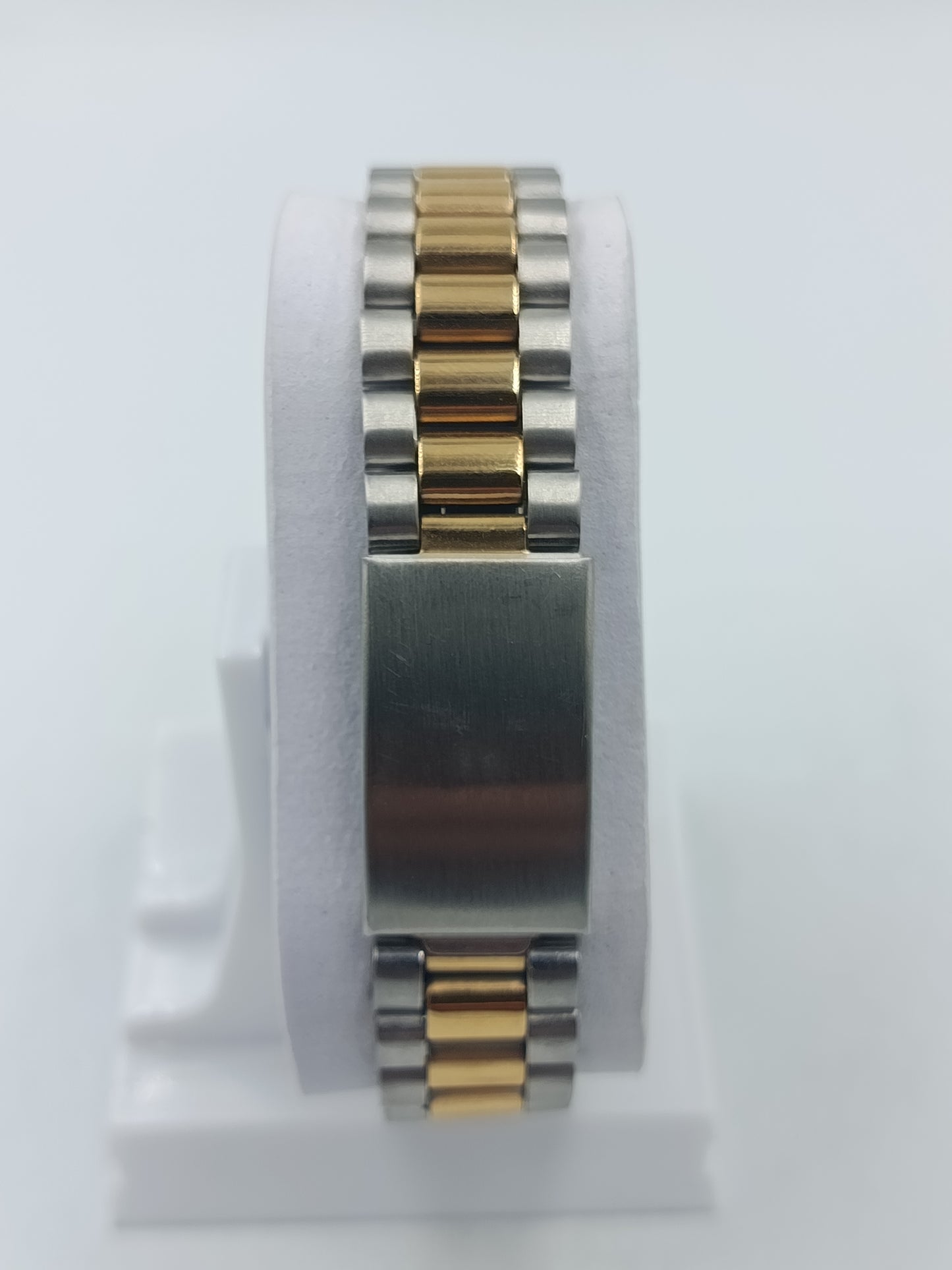 Massiver Vintage Armreif Goldfarben Breit