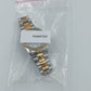 Massiver Vintage Armreif Goldfarben Breit