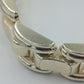 Massives Vintage Gliederarmband Goldfarben Breit