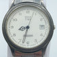 Massiver Vintage Armreif Goldfarben Relief Muster