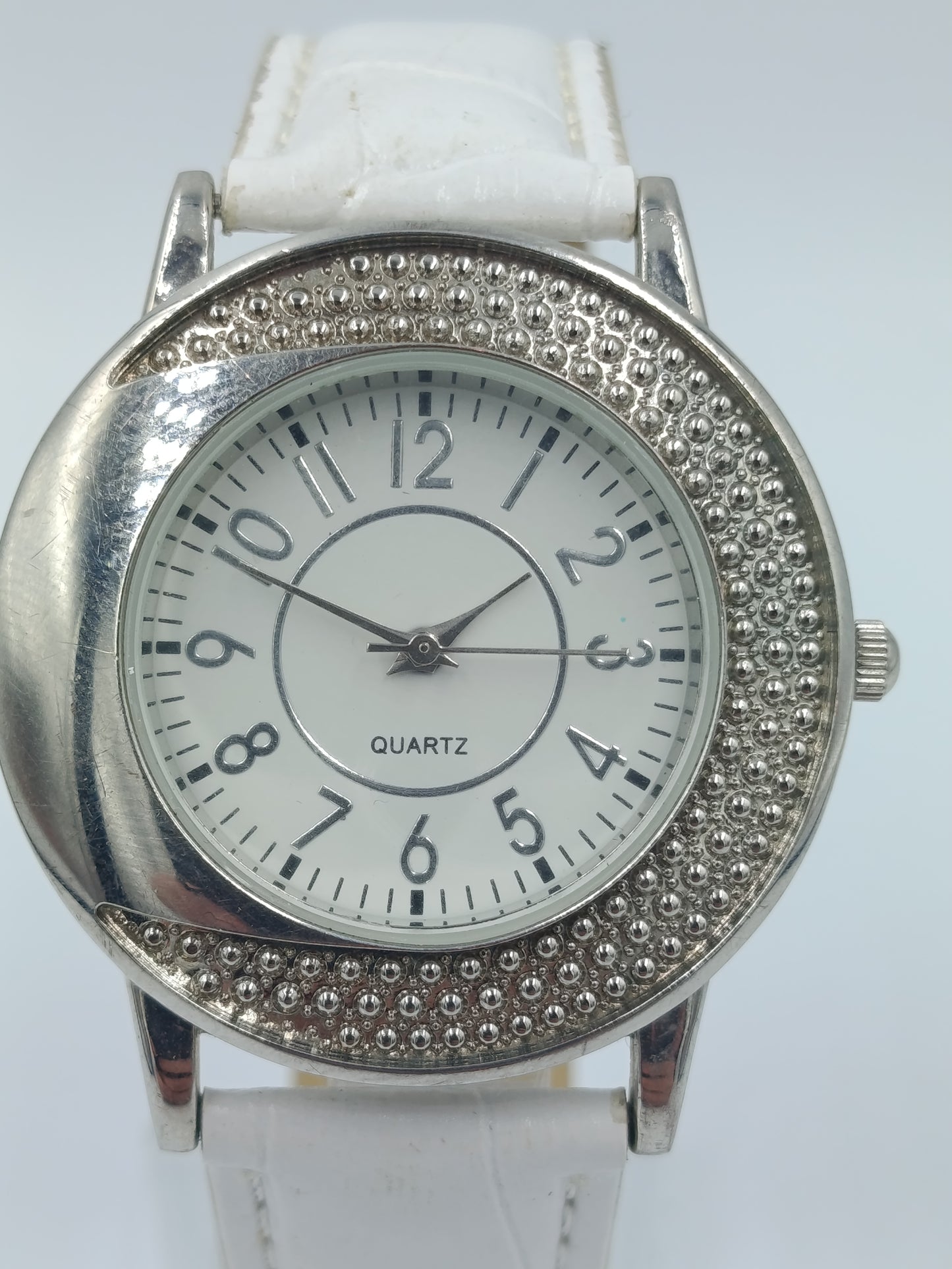 Edle Vintage Panzer Fußkette Goldfarben Breit