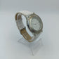 Edle Vintage Panzer Fußkette Goldfarben Breit