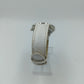 Edle Vintage Panzer Fußkette Goldfarben Breit