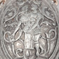 Antike Zinn Orientierungs Flasche – Relief Römisch