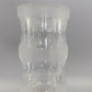 Moderne Kristallglas Vase – Geometrisches Linsendesign