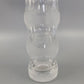 Moderne Kristallglas Vase – Geometrisches Linsendesign