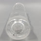 Moderne Kristallglas Vase – Geometrisches Linsendesign