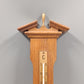 Rustikale Wand Uhr aus Holz – Vintage Barometer