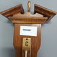 Rustikale Wand Uhr aus Holz – Vintage Barometer