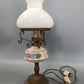 Vintage Tisch Leuchte mit Keramikfuß – Rustikale Nachttischlampe