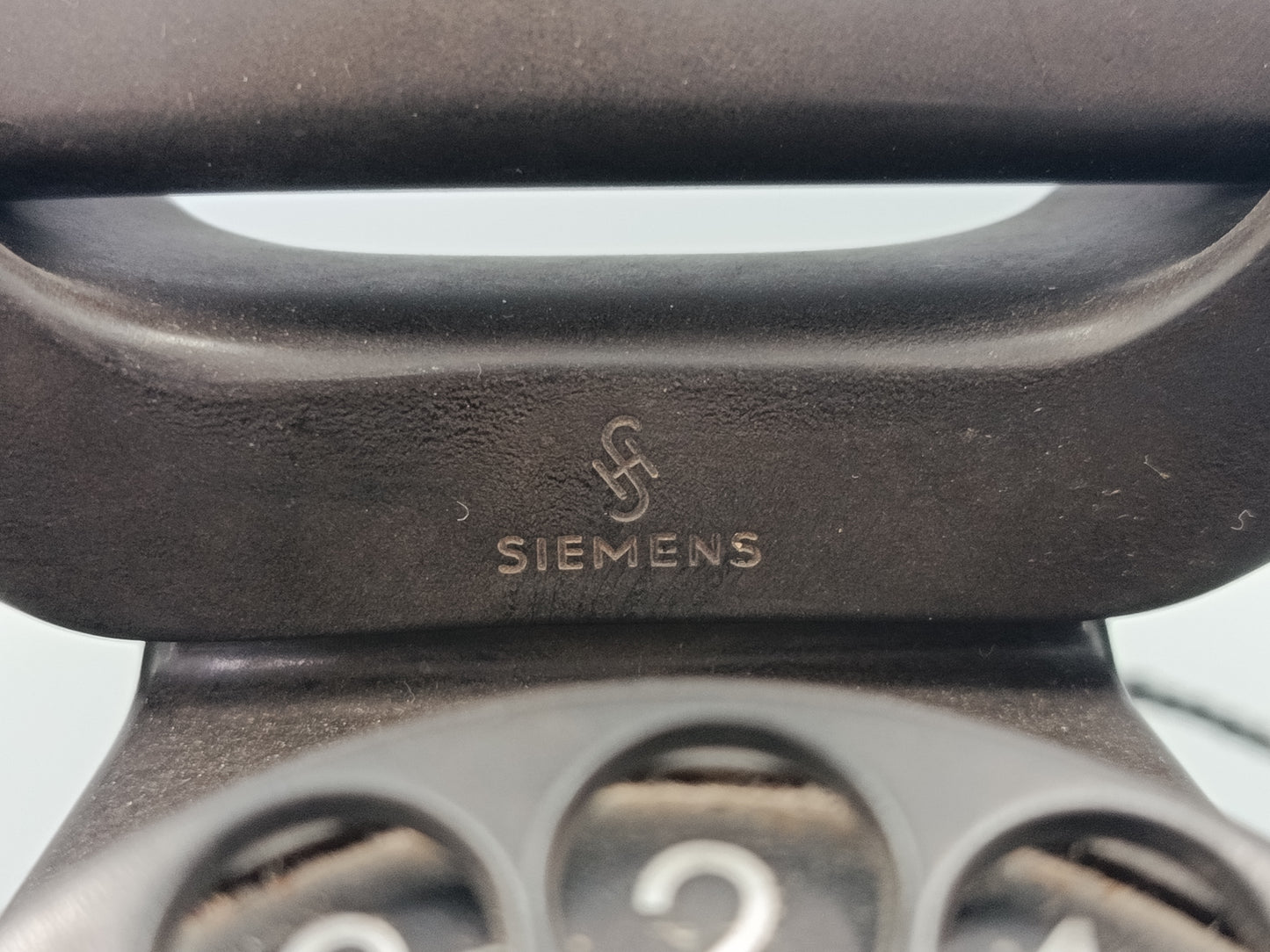 Siemens W48 Vintage Wählscheiben Telefon – Altes Bakelit Telefon