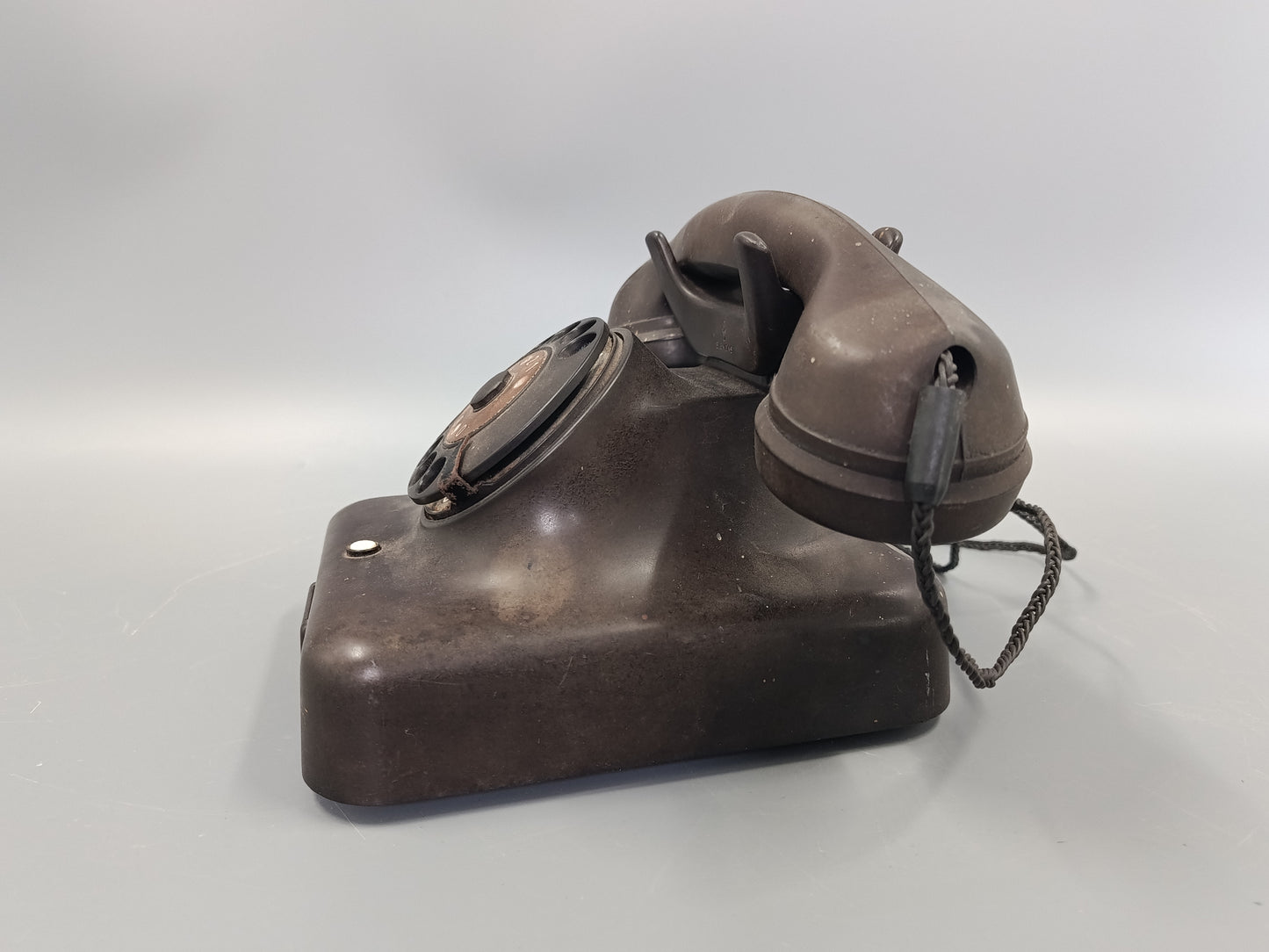 Siemens W48 Vintage Wählscheiben Telefon – Altes Bakelit Telefon