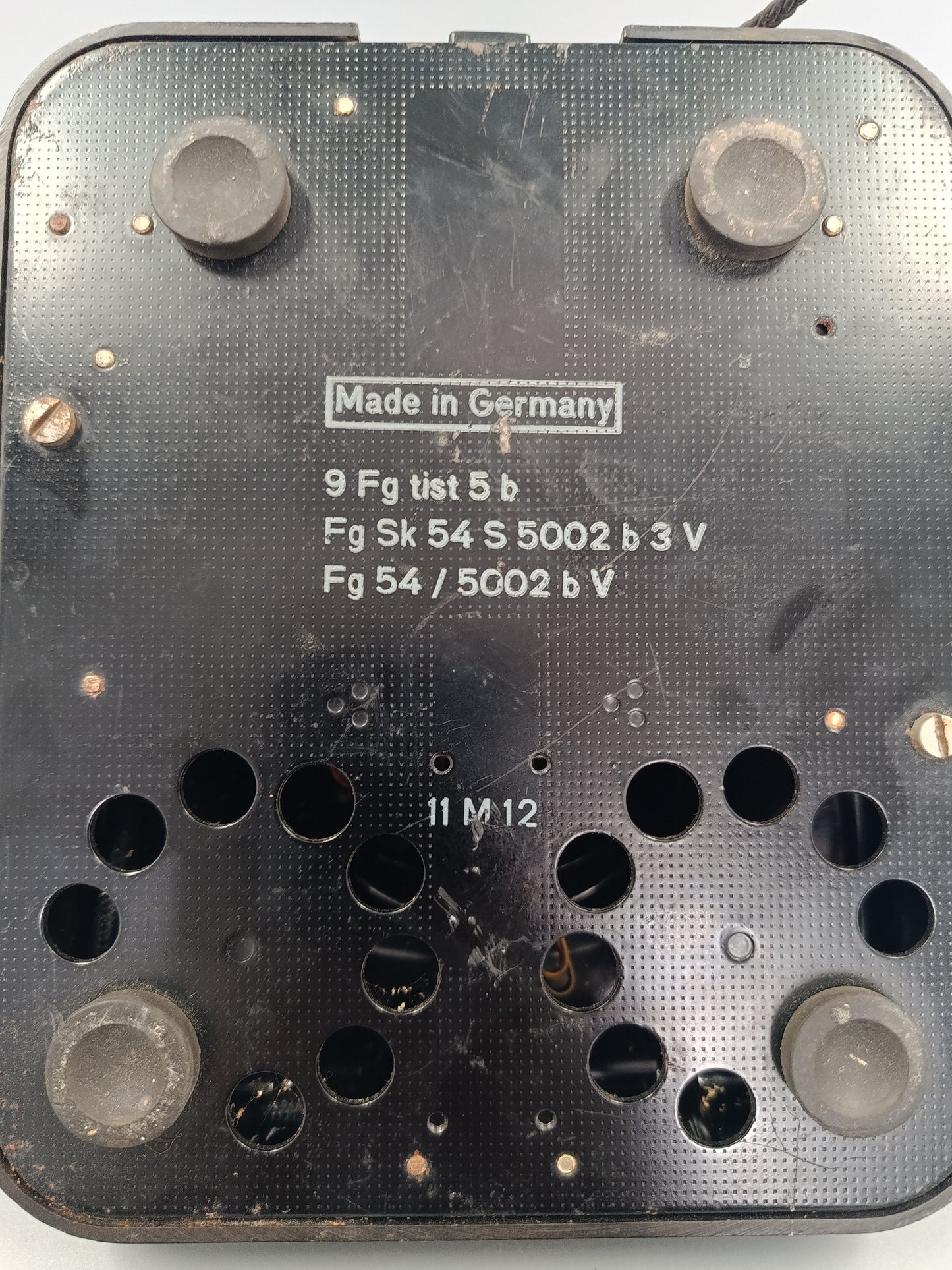 Siemens W48 Vintage Wählscheiben Telefon – Altes Bakelit Telefon
