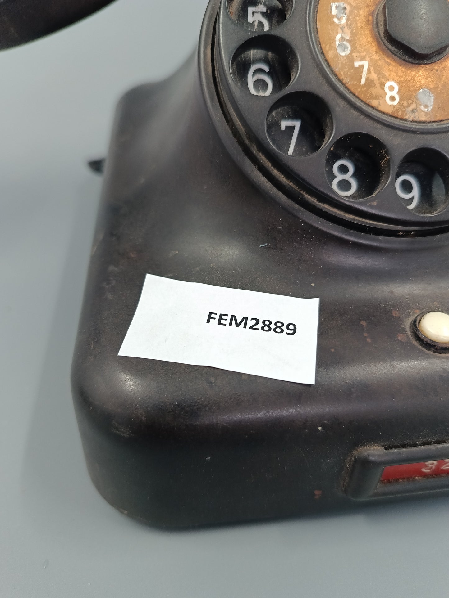 Siemens W48 Vintage Wählscheiben Telefon – Altes Bakelit Telefon