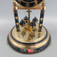 Klassische Hermle Jahres Uhr Elegantes Blumendesign