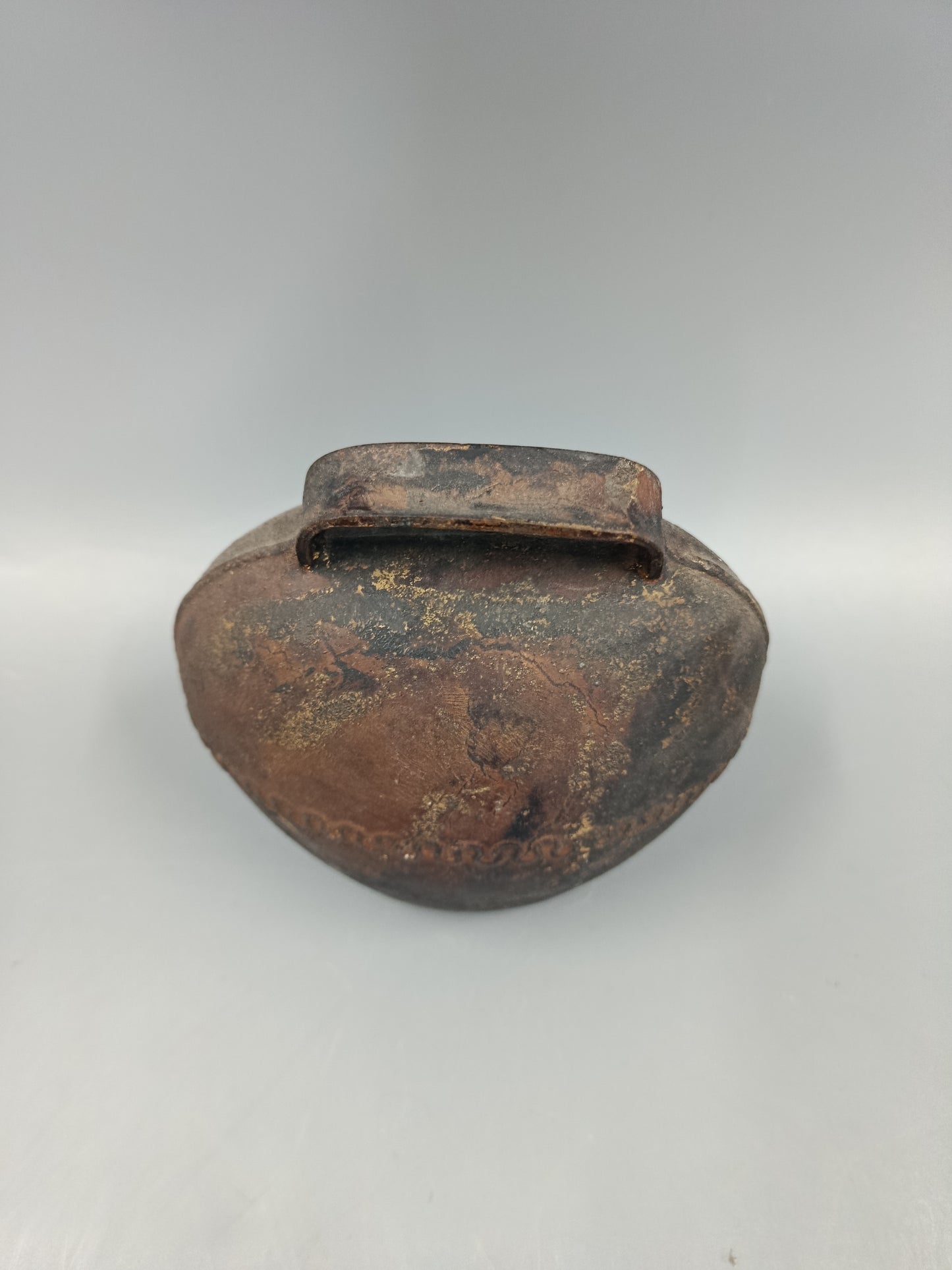 Rustikale Vintage Kuhglocke – Antike Weideglocke aus Eisen